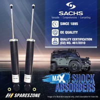 2 x Rear Sachs Max Shock Absorbers for Ford Everest UA SUV 3.2 07/2015-05/2022