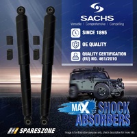 2 x Rear Sachs Max Shock Absorbers for LDV T60 SK8C Ute 2.0 2.8 4WD 2017-On