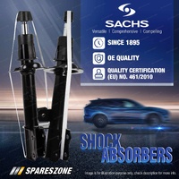 2 x Rear Sachs Shock Absorbers for Holden Viva JF 1.8i Sedan Hatchback 2005-2020