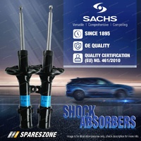 2 x Rear Sachs Shock Absorbers for Kia Sportage JE KM 2.0 2.7 2004-2010