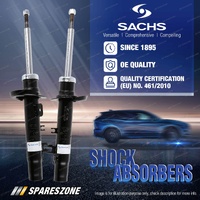 2 x Front Sachs Shock Absorbers for Citroen C2 JM C3 FC FN HB 2002 - On