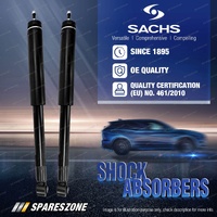 2 x Rear Sachs Shock Absorbers for Honda Civic FB FB2 FB3 FB4 2011-2016