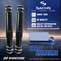 2 Front Sachs Truck Shock Absorbers for Scania 3 Series K 93 CL L 113 CLB N 113