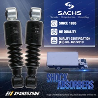 2x Front Sachs Truck Shock Absorbers for Man TGM 176 184 206 213 240 250kw 05-22