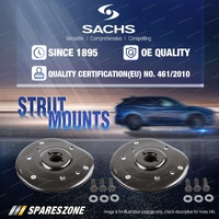 2 Pcs Front Sachs Top Strut Mounts for Volvo S60 134 S80 124 V60 V70 XC60 XC70