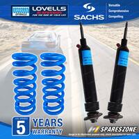 Front Sachs Shocks Lovells HD Std Springs for Holden FB EK EJ EH HD HR HK HG HT