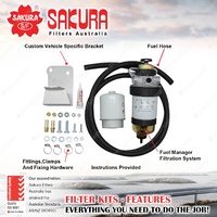 Sakura Fuel Manager Diesel Pre-Filter Kit for Holden Colorado 7 Trailblazer RG
