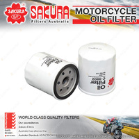 Sakura Motorcycle Oil Filter for Harley Davidson FXR FXRC FXRD FXRS FXRT FXSTSB