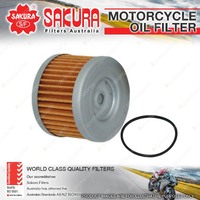 Sakura Motorcycle Oil Filter for Honda GB250 GB500 NX SLR TRX XR 1985-2016