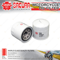 Sakura Motorcycle Oil Filter for Kawasaki EN400 EN450 EX400 VN750 1985-1993