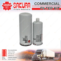 Sakura Commercial Filter Kit for Cummins M11 Cummins N14 Premium Quality