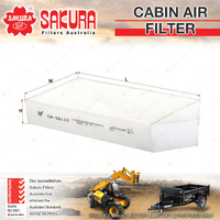 Sakura Cabin Air Filter for Komatsu PC60-7 3.3L 4D95L I4 8V Mini Excavator 97-04