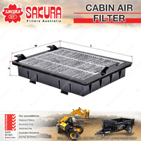 Sakura Cabin Air Filter for Caterpillar 345 349 538 548 558 M316F M323F 1900-On