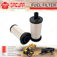 Sakura Fuel Filter for Caterpillar 432F 444F 4.0L 4.4L I4 8V Loader 2012-On