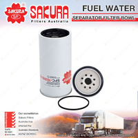Sakura Spin-On Fuel Water Separator Filter Bowl for Mitsubishi Fuso FJ 6.4L I6
