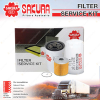 Sakura Filter Service Kit for Mitsubishi Fuso Fighter 1024 FK 7.5L I6 24V 00-On