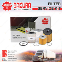Sakura Filter Service Kit for Mitsubishi Fuso 54J FV 12.9L 6M70 I6 12V 2003-2011