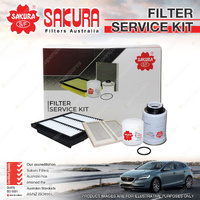 Sakura Filter Service Kit for Toyota Landcruiser GDJ79R GDJL76R GDJL78R GDJL79R