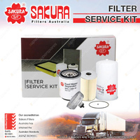 Sakura Filter Service Kit for Hino 500 1628 FG 7.7L J08EVA I6 12V Truck 2018-On