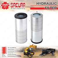 Sakura Hydraulic Oil Filter for Kobelco SK350LC-10 7.7 J08ETM I6 12V 2016-On