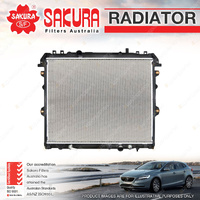 Sakura Radiator for Toyota Hilux KUN26R SR SR5 3.0L 1KDFTV I4 16V 2005-2015