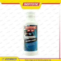 Septone Boatcare Boat Wash Wax 1L - Heavy Duty Cleaner High Shine Finish Safe
