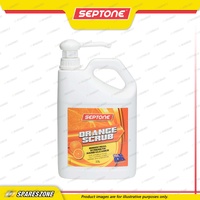 Septone Orange Scrub Hand Cleaner Pump Pack 2.5L to Remove Most Industrial Soils