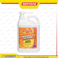 Septone Orange Scrub Hand Cleaner Pump Pack 5L - to Remove Most Industrial Soils