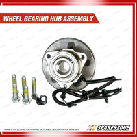 Front Wheel Bearing Hub Ass + Brake Rotor Pad Kit for Ford Explorer UT UX UZ