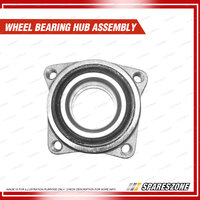 Front Wheel Bearing Hub Assembly + Brake Rotor Pad Kit for Honda Accord CB9