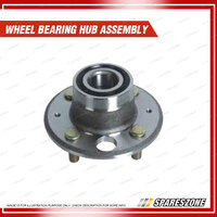 Rear Wheel Bearing Hub Assembly + Brake Rotor Pad Kit for Honda Integra DA3