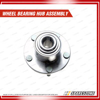 Front Wheel Bearing Hub Ass + Brake Rotor Pad Kit for Mazda 3 MPS BK W/O ABS