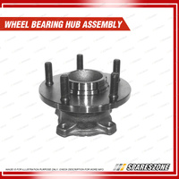 Rear Wheel Bearing Hub Assembly + Brake Rotor Pad Kit for Mazda 3 SP23 BK ABS