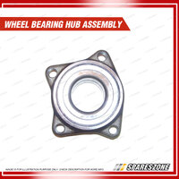 Front Wheel Bearing Hub Assembly + Brake Rotor Pad Kit for Mitsubishi HJ 2.0L