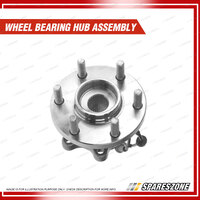 Front Wheel Bearing Hub Ass + Brake Rotor Pad Kit for Nissan Pathfinder R51 17"