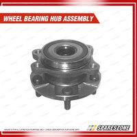 Front Wheel Bearing Hub Assembly + Brake Rotor Pad Kit for Toyota RAV4 GSA33 ABS