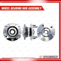 Rear Wheel Bearing Hub Assembly + Brake Rotor Pad Kit for Mazda CX-3 DK AWD