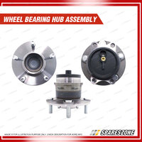 Rear Wheel Bearing Hub Assembly + Brake Rotor Pad Kit for Mitsubishi ASX XA 2.0L