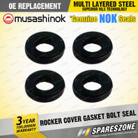 4 x Rocker Cover Gasket Bolt Seals for Ford Fairmont Fairlane NF EL AU I6 12V