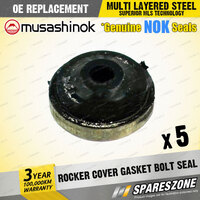 5 x Rocker Cover Gasket Bolt Seals for Honda Civic EG EK EH EJ ES EU Odyssey RA