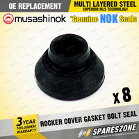 8 x Rocker Cover Gasket Bolt Seals for Holden One Tonner Crewman Monaro Suburban
