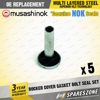 5 x Rocker Cover Gasket Bolt Seal Sets for Mazda 323 BA 626 GE MX6 GE Long Stem