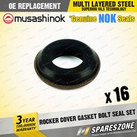 16 x Rocker Cover Gasket Bolt Seal Sets for Holden Jackaroo U8 Rodeo TF Frontera