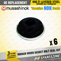 6 x Rocker Cover Gasket Bolt Seal Sets for Subaru Forester SF Impreza GC 93-99