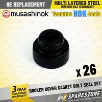 26 Rocker Cover Gasket Bolt Seal Sets for Holden Commodore Police VE VZ Adventra