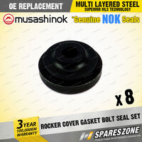 8 x Rocker Cover Gasket Bolt Seal Sets for Honda Jazz GD1 GD3 I4 10/2002-07/2008