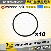 10 x Rocker Cover Gasket Bolt Seals Set for Holden Barina XC Viva JF 1.4L 1.8L