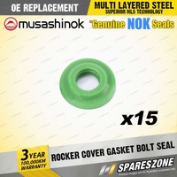 15 x Rocker Cover Gasket Bolt Seals for BMW 3 Series E46 2.2L 2.5L 2.8L I6 24V