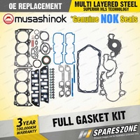 Full Gasket Kit for Toyota Lexcen VN 3.8 V6 12V 4 Door Sedan Wagon 1989-1990