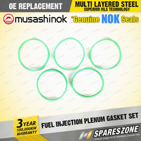 Fuel Injection Plenum Gasket Set for Volvo C30 C70 S40 V50 T5 2.4L 2.5L 04-15